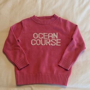 Girls “Ocean Course” Golf Sweater - 4T